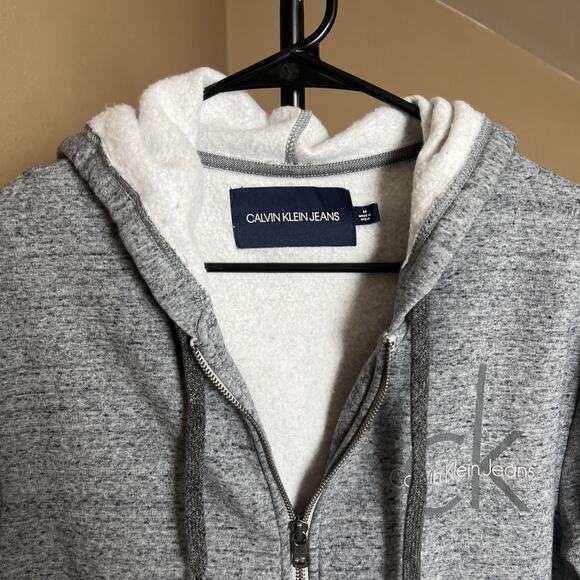 Calvin Klein Mens Hoodie Hooded Sweatshirt Sweater size M - Picture 8 of 12